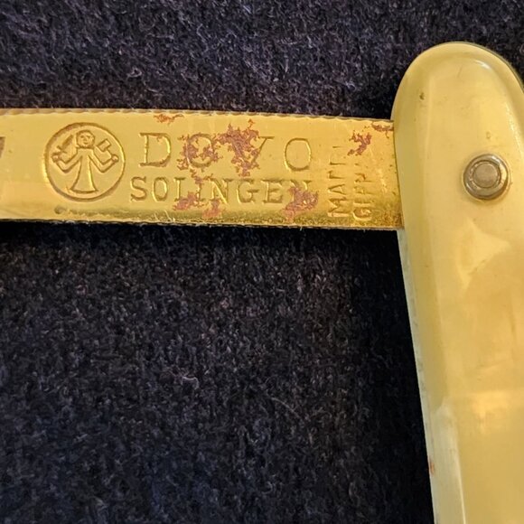 Vintage Dovo Solingen 87 Fritz Bracht Straight Razors - 7 day set in case - Picture 11 of 15